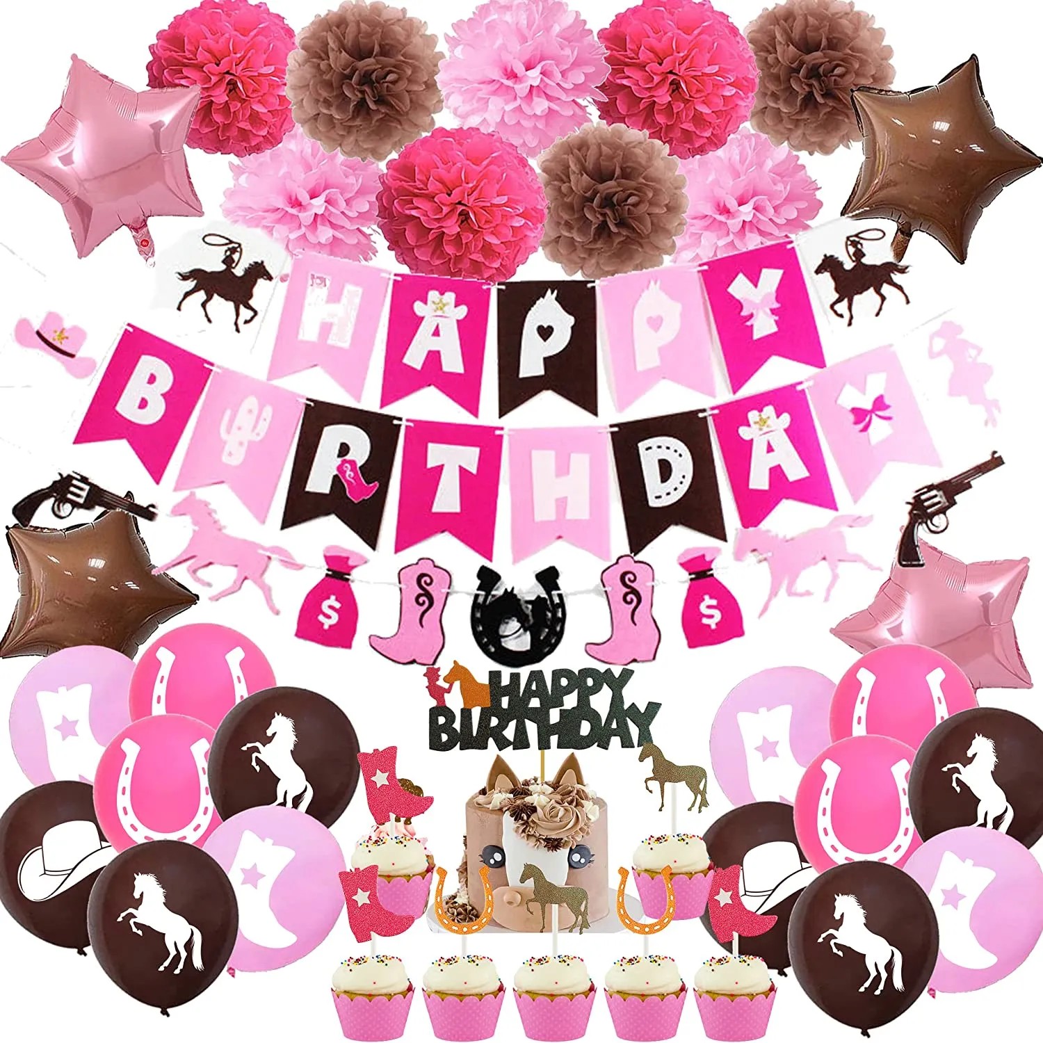 Cowgirl Birthday Party Theme