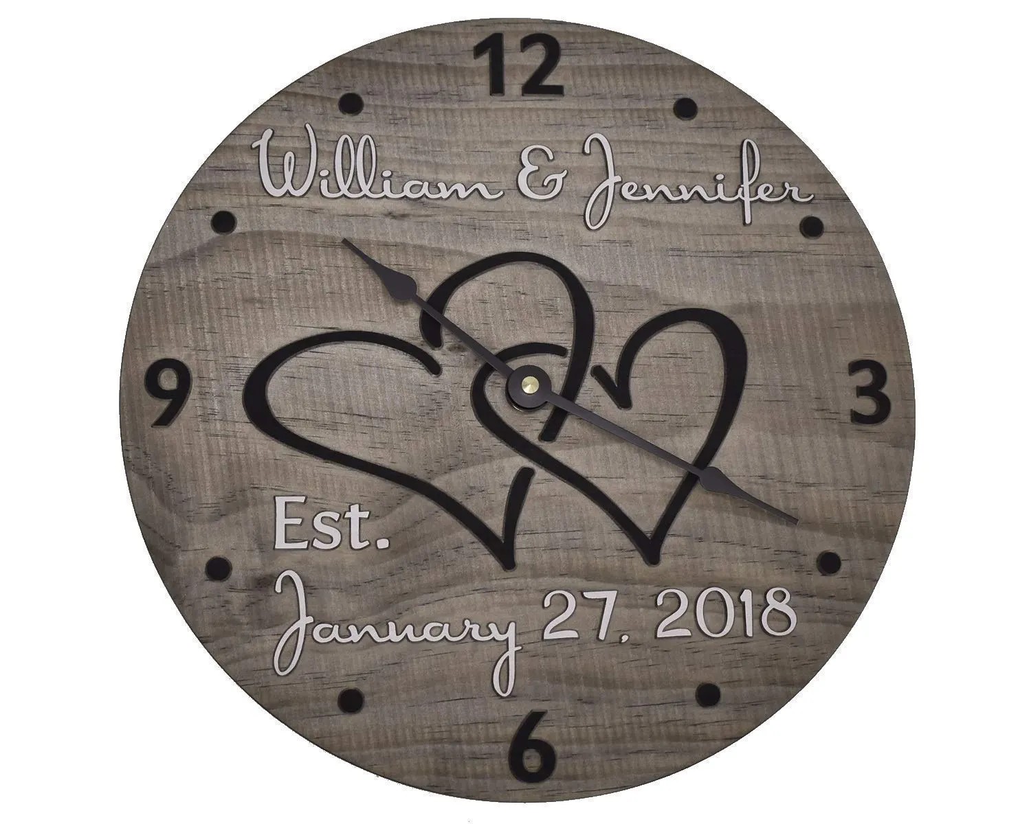 Unique or Personalized Wall Clock