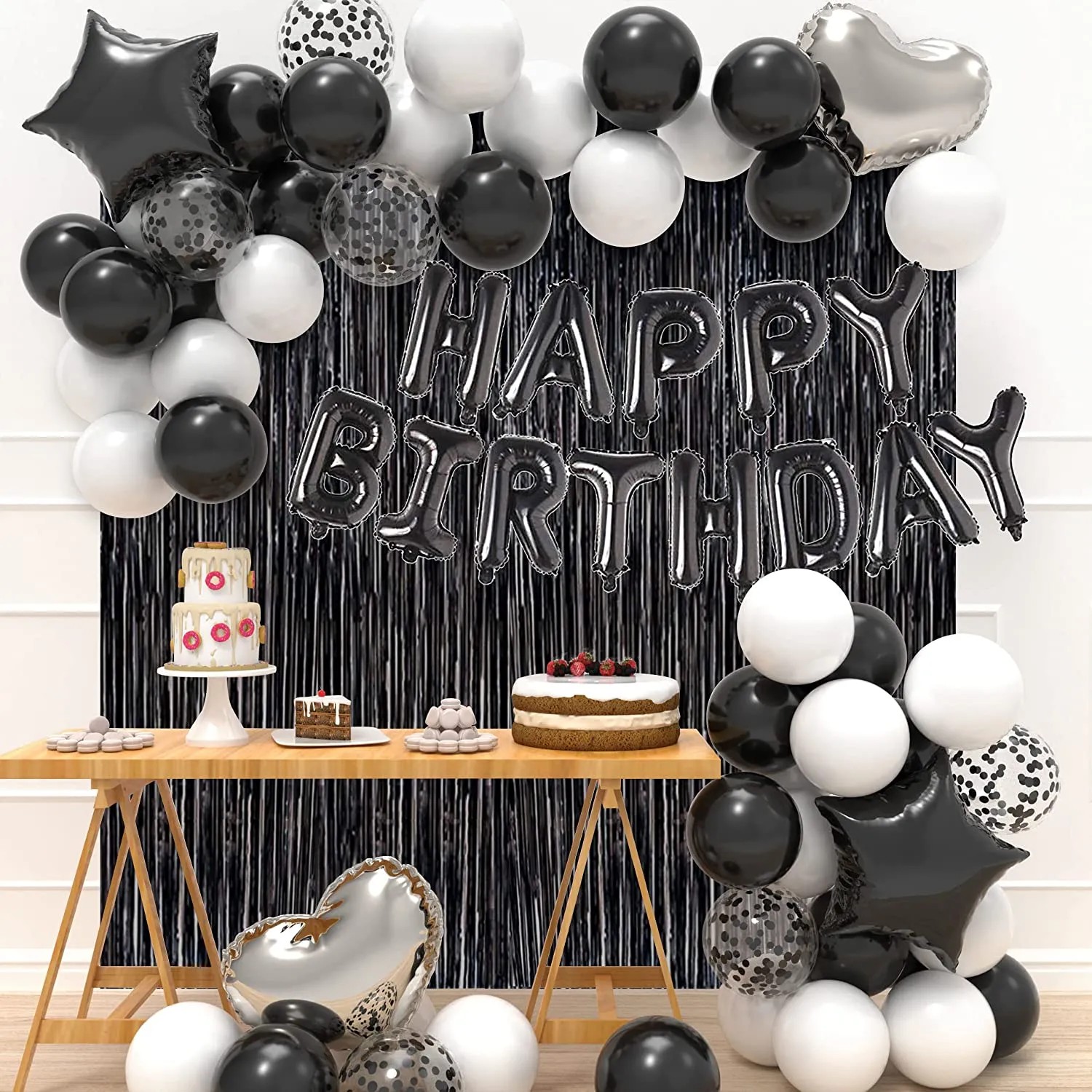 Black And White Themed Party