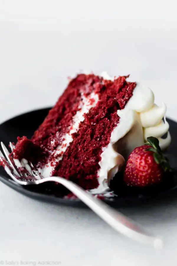 Red Velvet Cake with Cream Cheese Frosting from Sally’s Baking Addiction