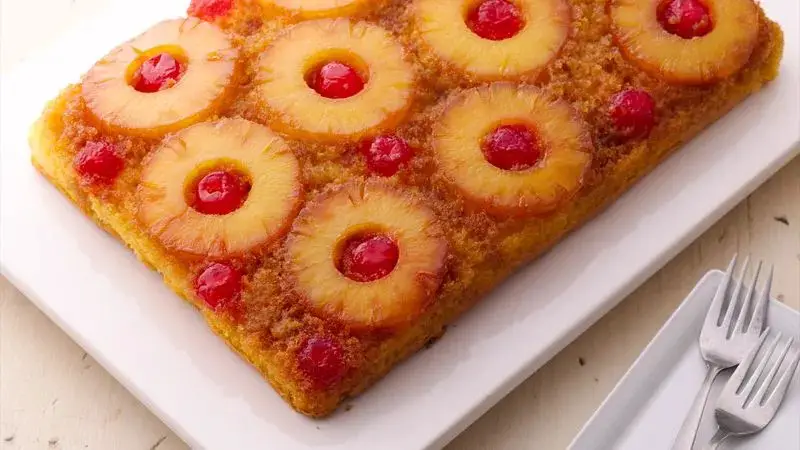 Pineapple Upside Down Cake from Betty Crocker