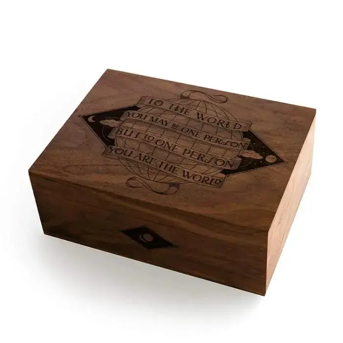 Personalized Wedding Vow Keepsake Box