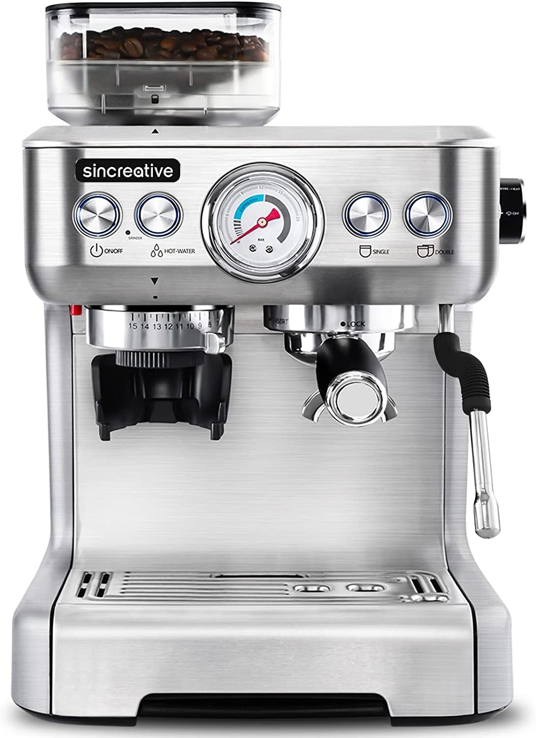 Sincreative Espresso Machine & Coffee Maker