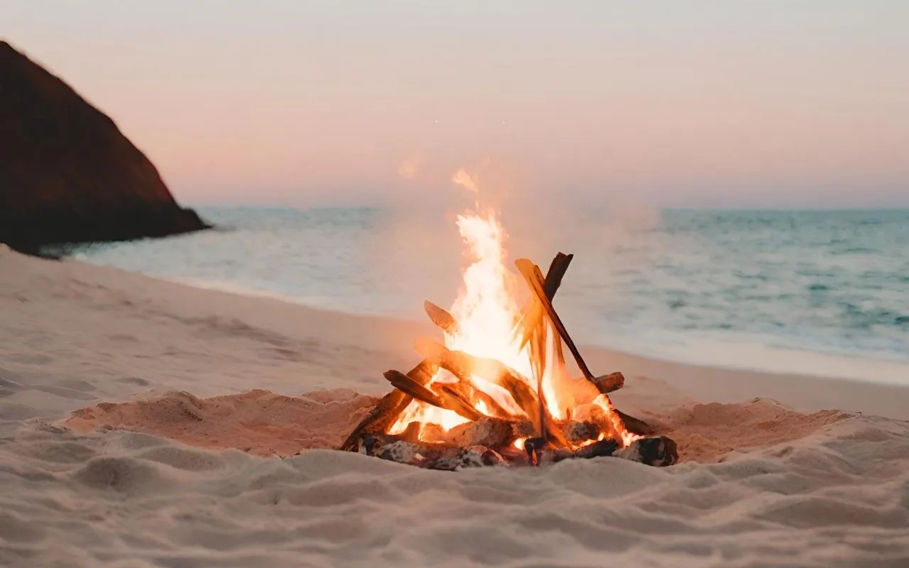 Beach Bonfire