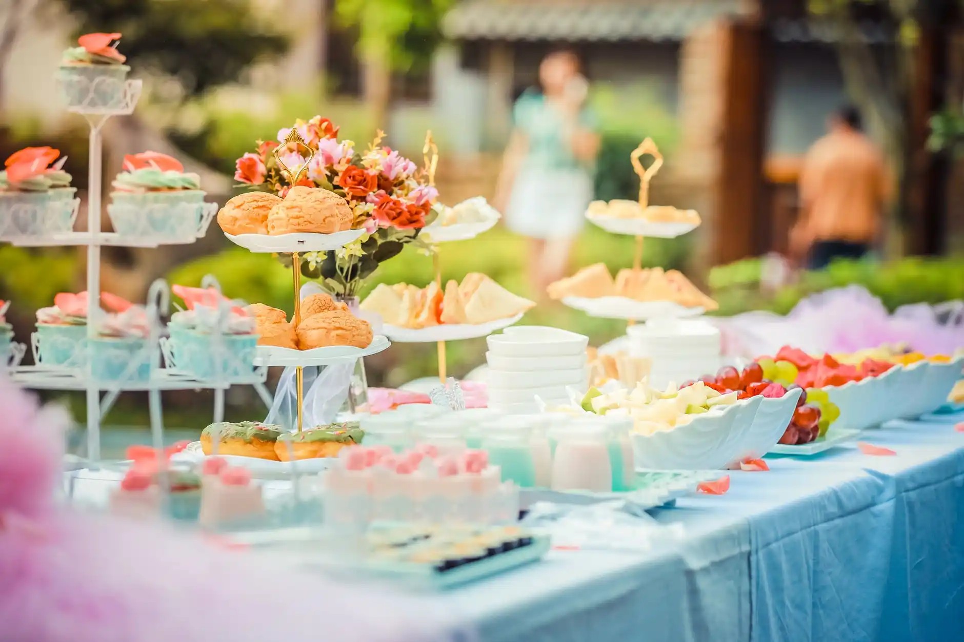 Tea themed baby shower