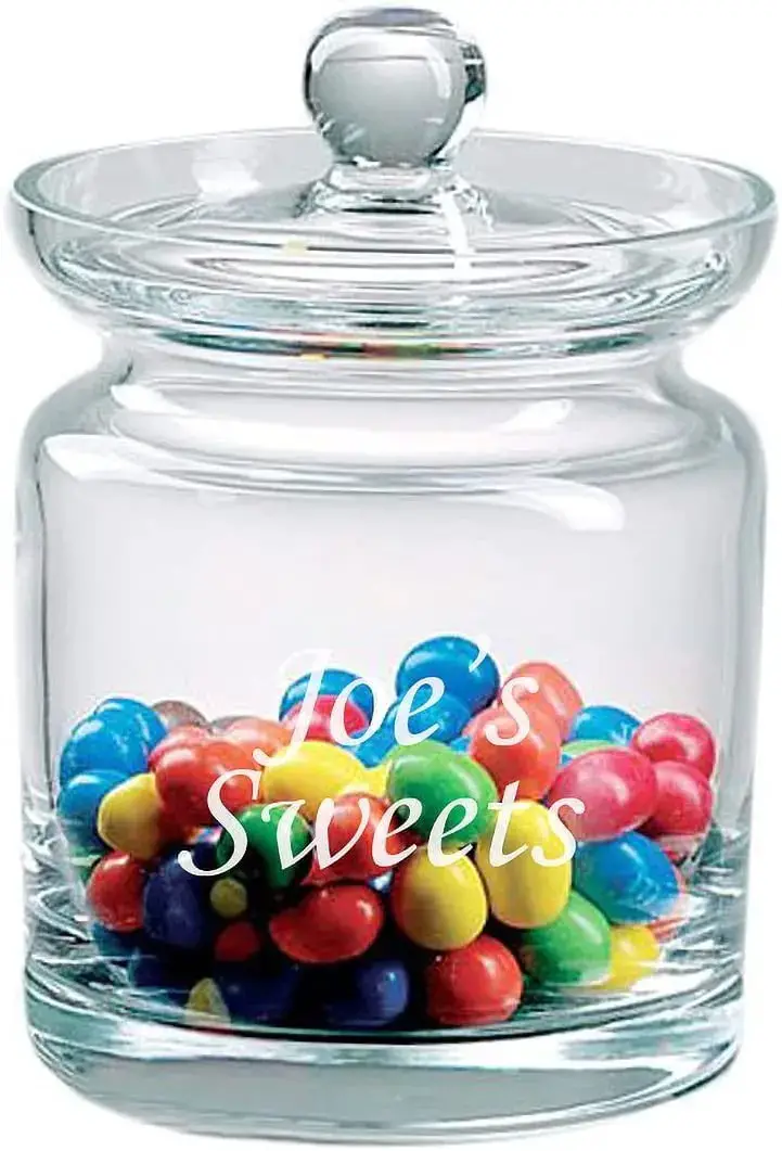 Personalized Candy Jar