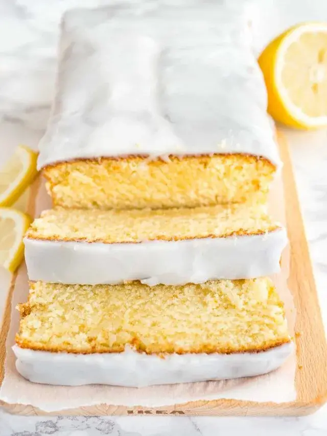 Moist Lemon Cake Recipe from Plated Cravings