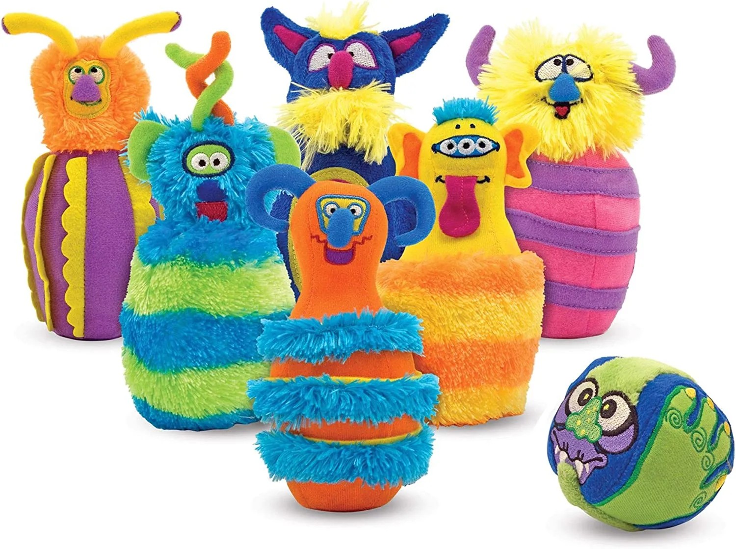 Kids Plush Bowling Set