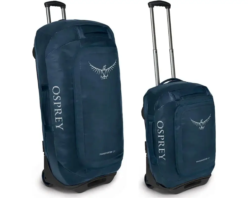 Osprey Sojourn Shuttle Wheeled Recycled Nylon Duffel Bag