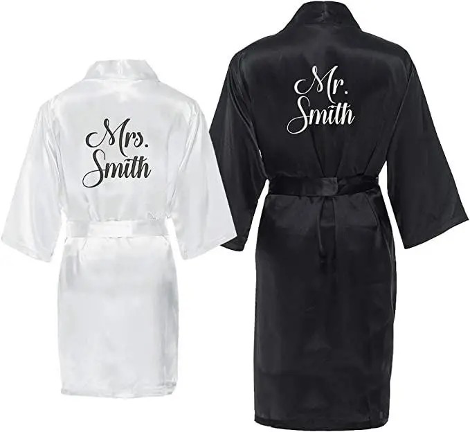 Personalized Couple Bathrobes