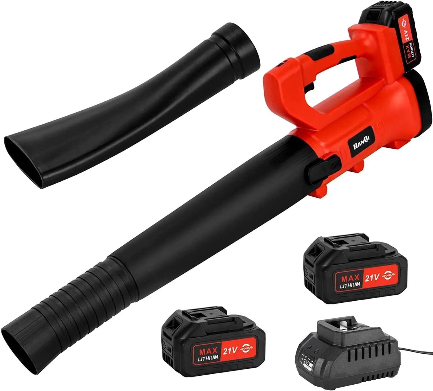 Hanqi Cordless 400 CFM Leaf Blower