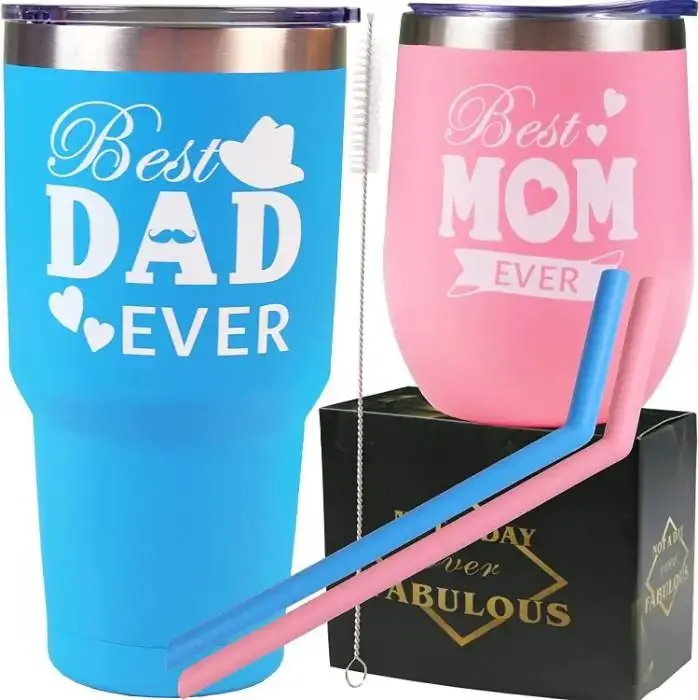 Personalized Mom and Dad Mugs