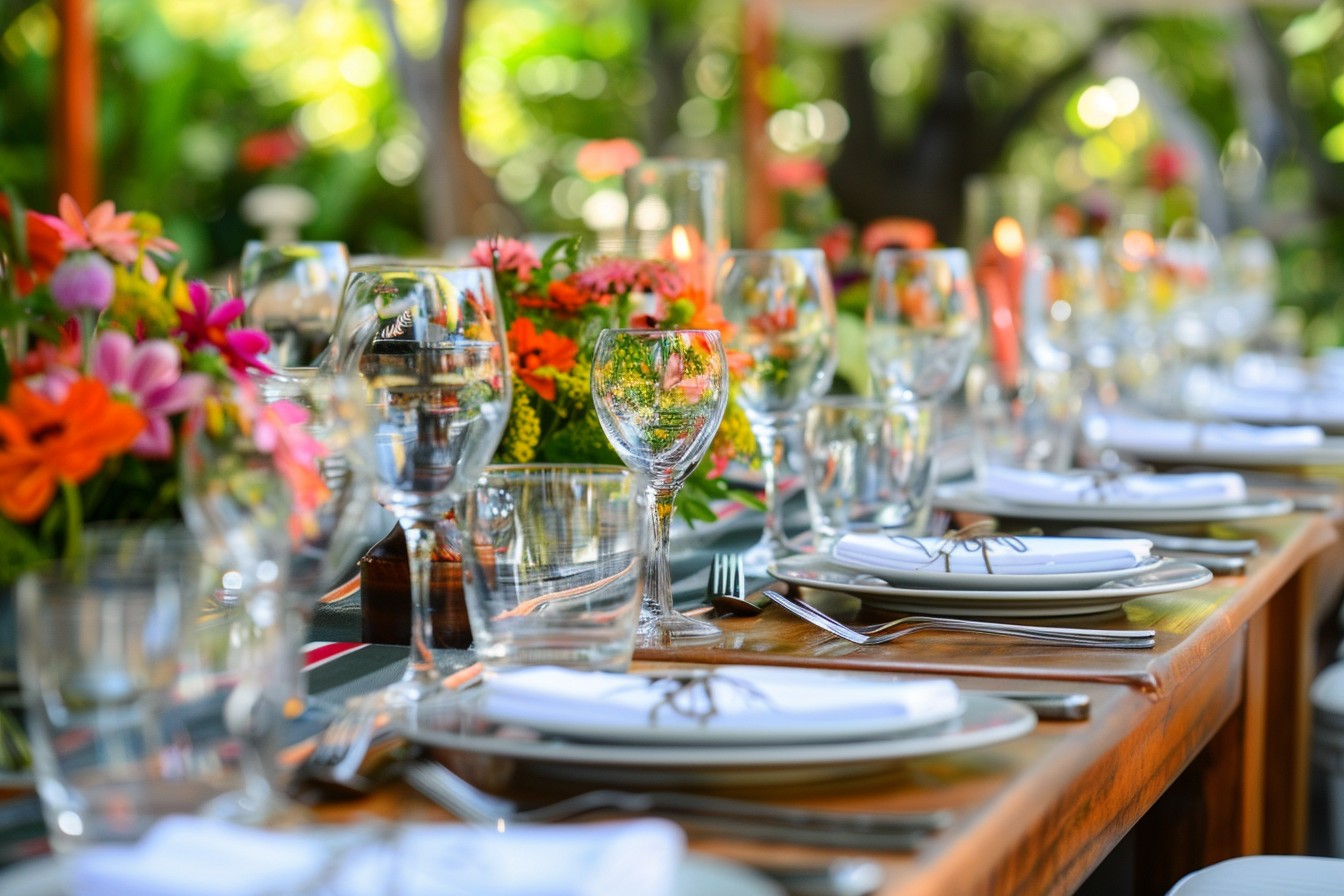 Catering and Cuisine Wedding Checklist for Outdoor Wedding Reception