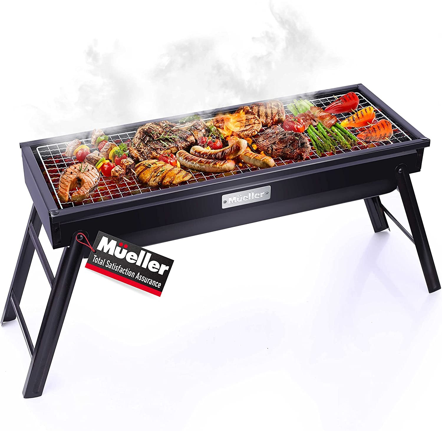 Mueller Portable Charcoal Grill and Smoker