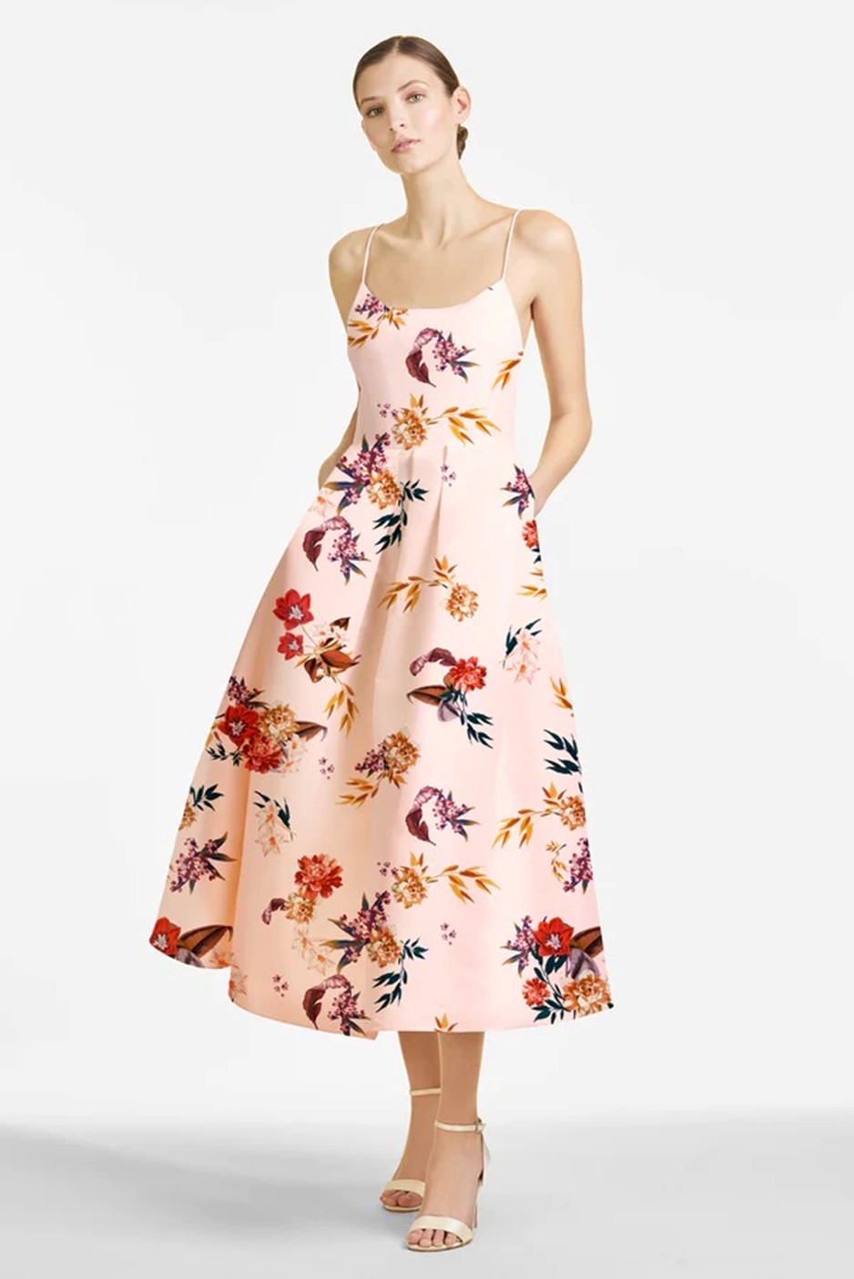 Sachin and Babi Pink Floral Audra Dress