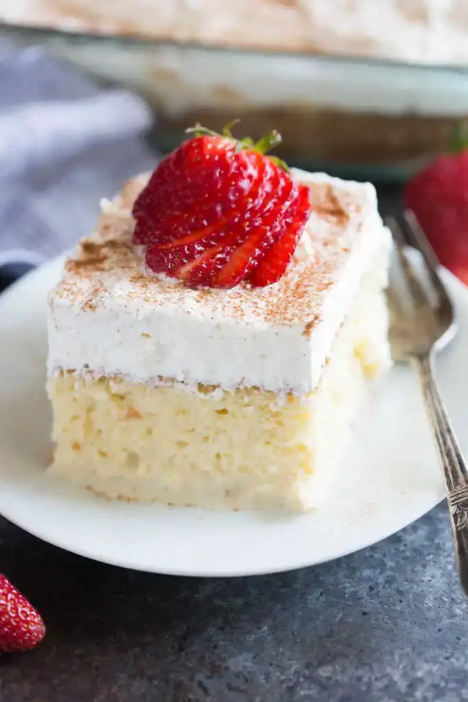 Tres Leches Cake from Tastes Better From Scratch