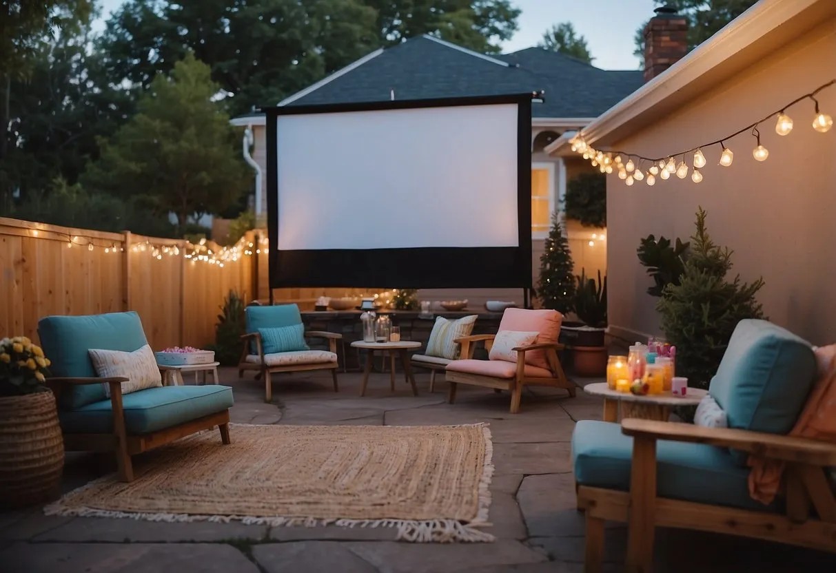 Outdoor Entertainment and Movie Night Birthday Party Ideas for Kids