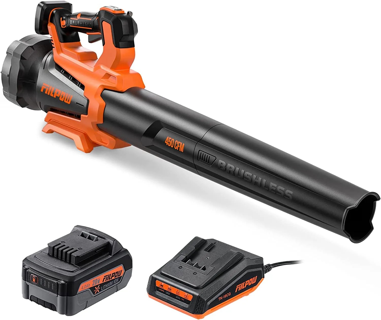 FIILPOW Brushless Leaf Blower