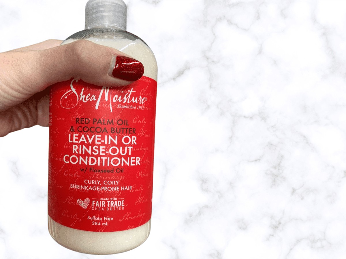 Shea Moisture Red Palm Oil and Cocoa Butter Leave-In Or Rinse-Out Conditioner