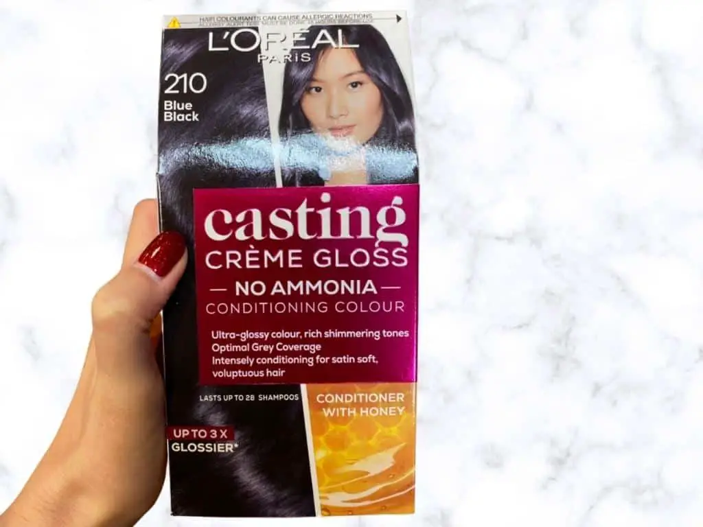 L’Oreal Paris Casting Creme Gloss Semi-Permanent Hair Dye 201 Blue Black