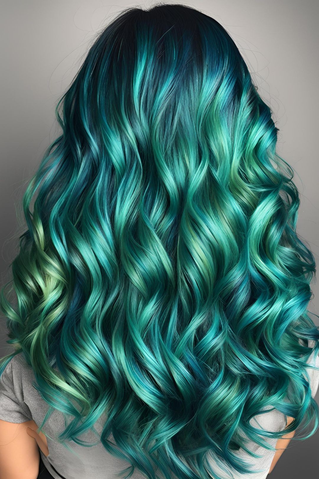 Mermaid Scales Hair