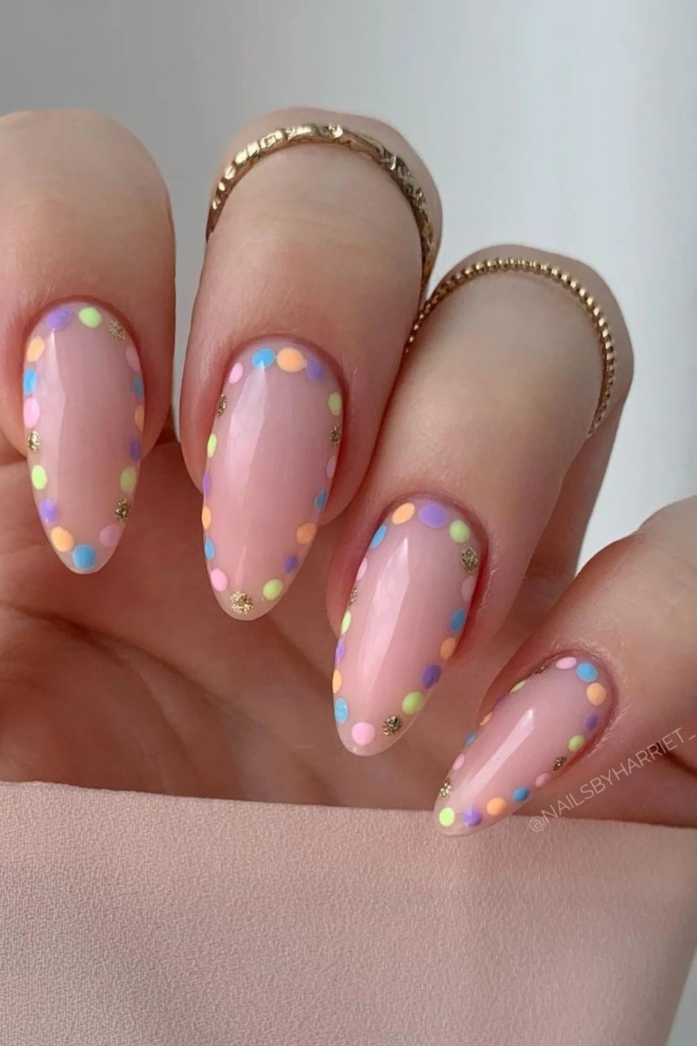 Pastel Dotted Glamour