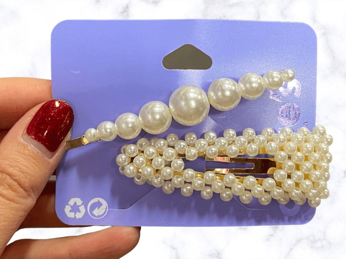 Pearl Hair Clips