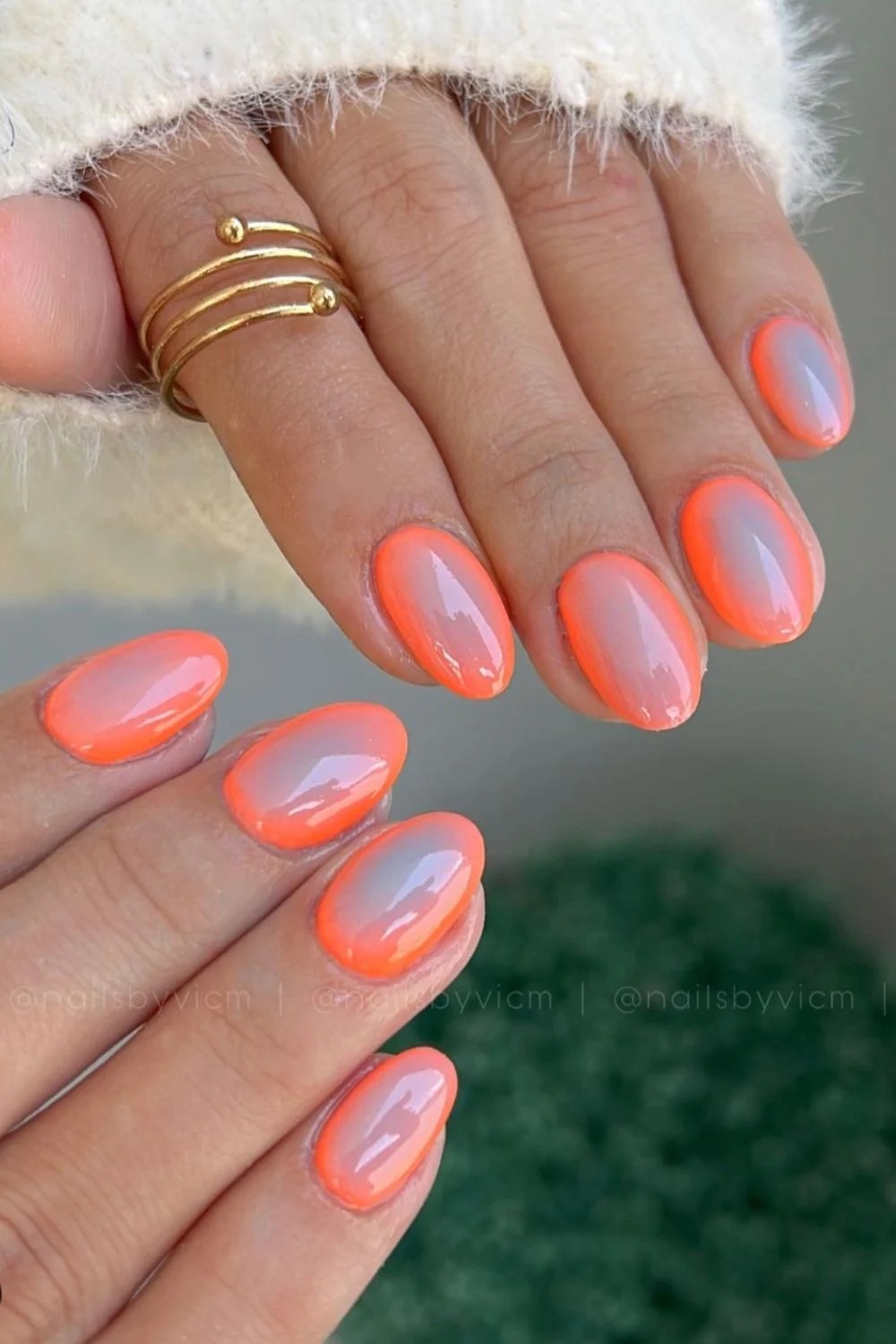 Neon Orange Glow