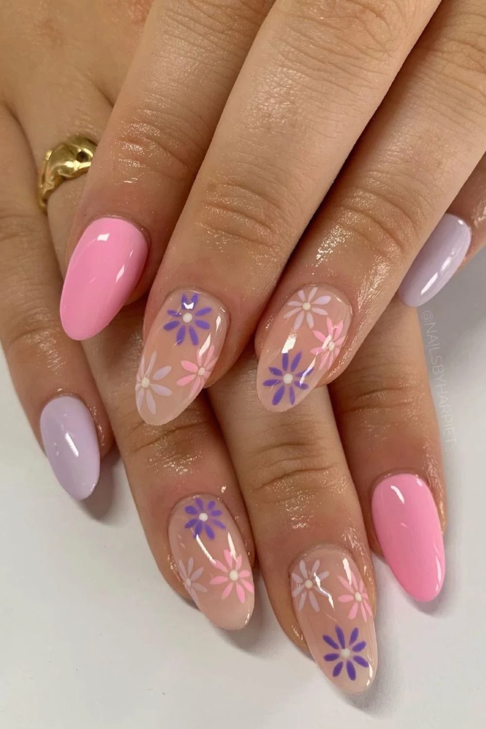 Pink and Lilac Floral Bliss