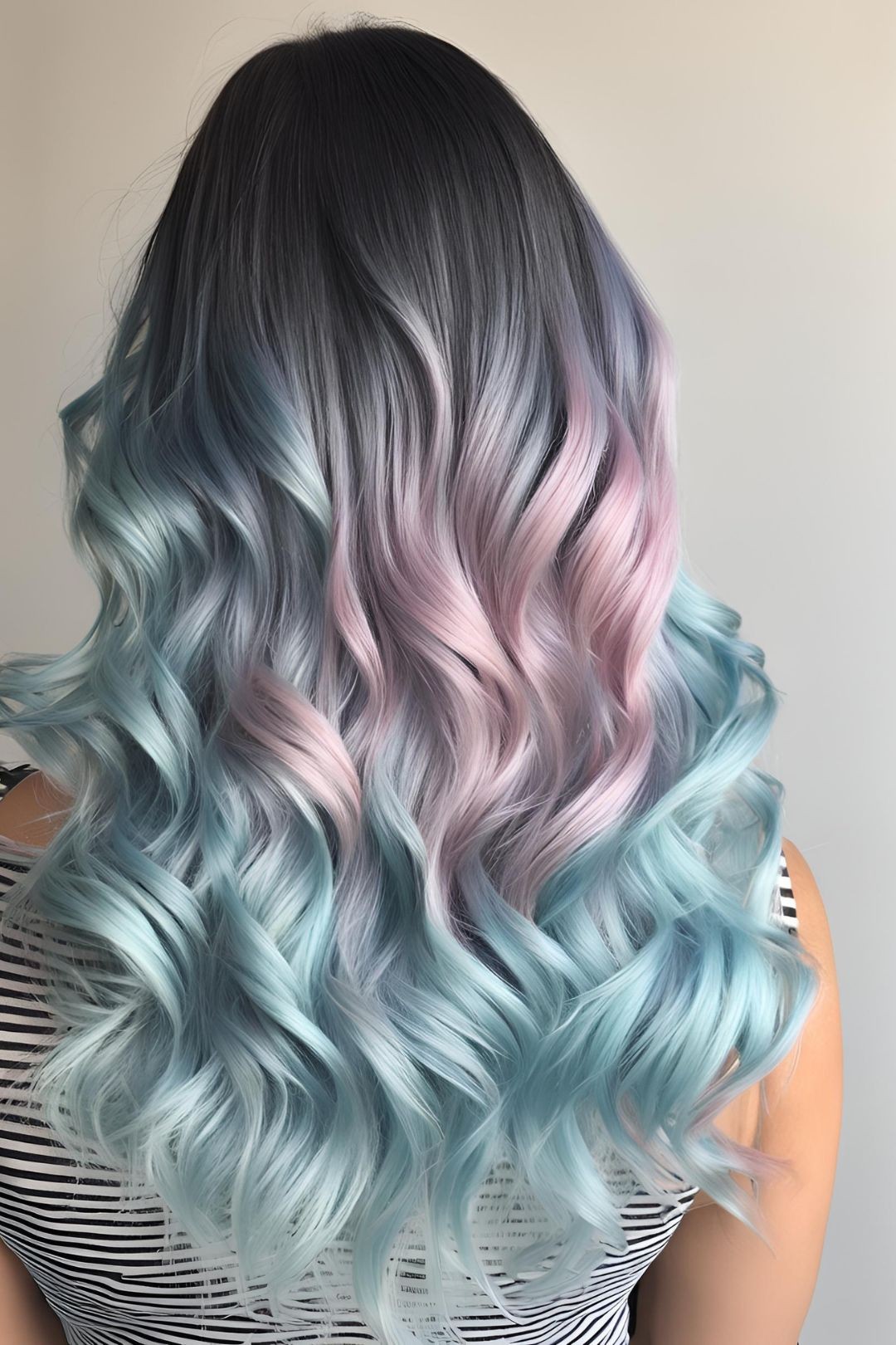 Baby Blue and Pastel Pink