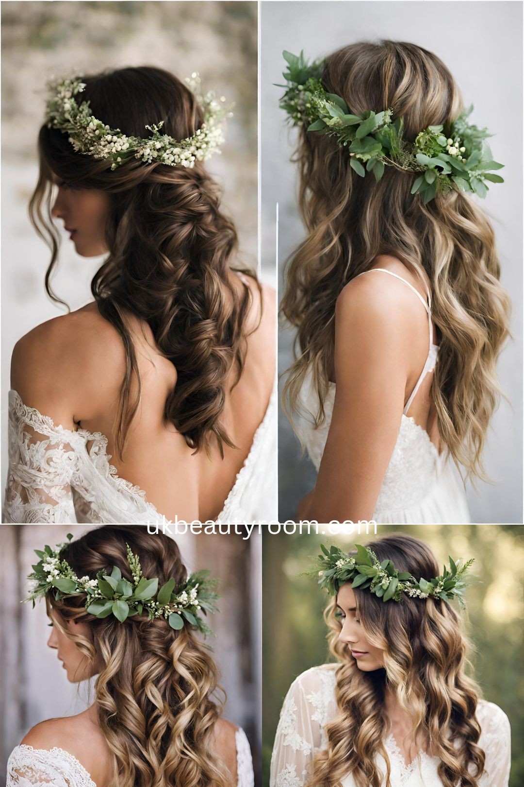 Half-Down Boho Beauty