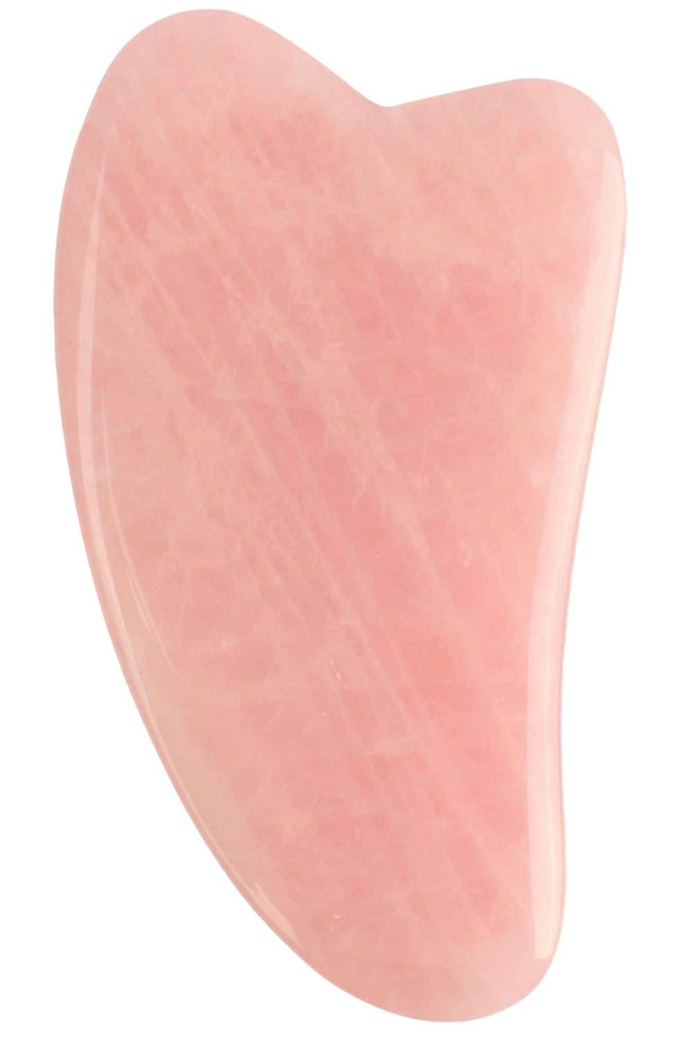 Rose Quartz Gua Sha – Best for Skin Soothing at Night