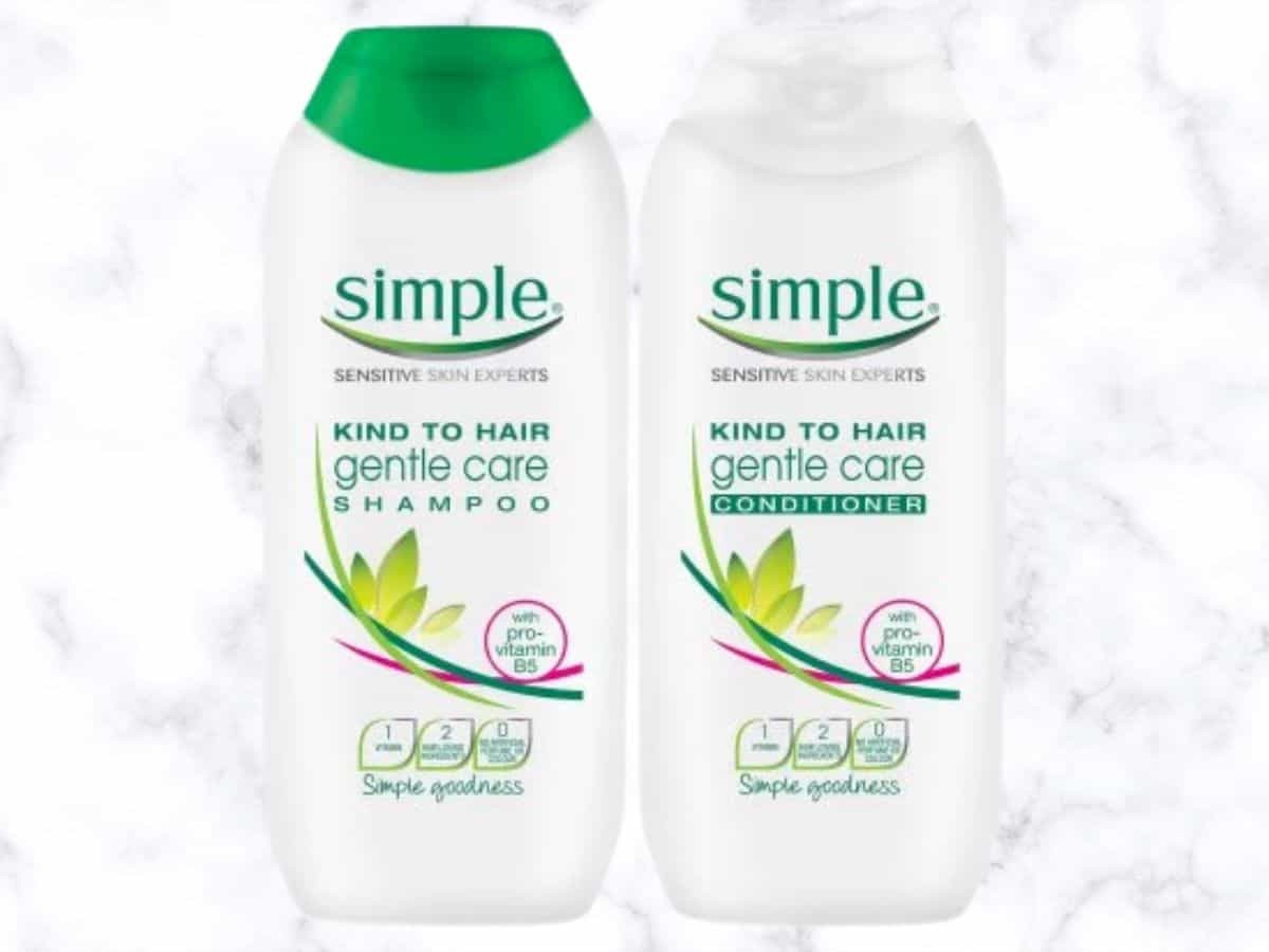 Simple Kind To Hair Gentle Care Shampoo & Conditioner