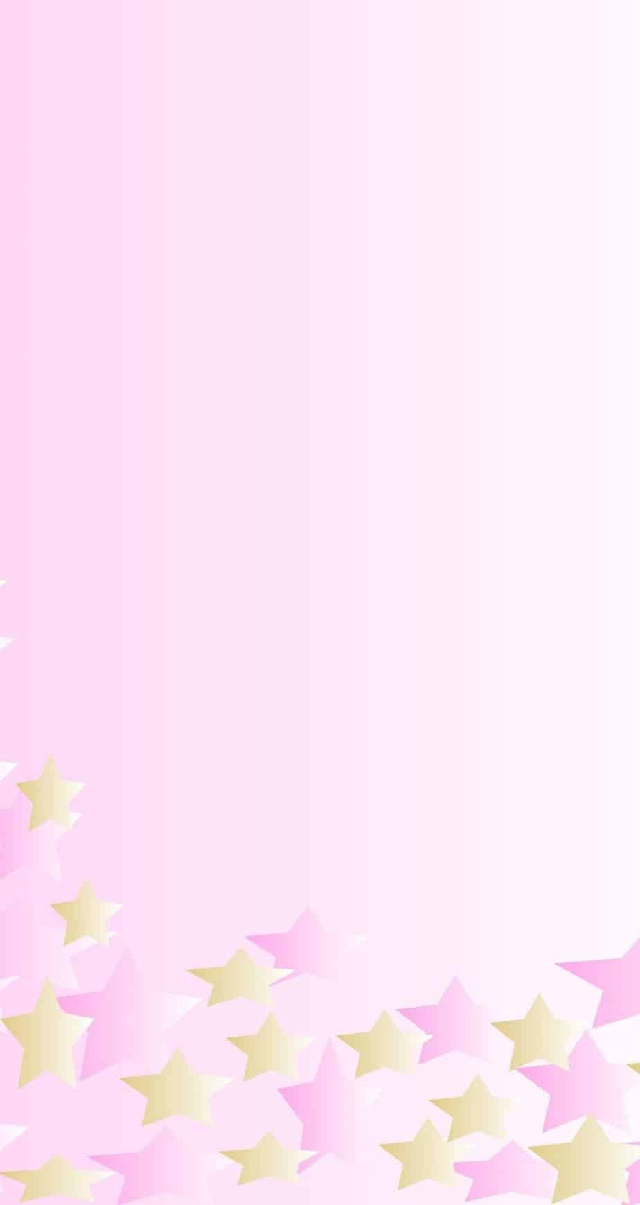 Pink Background with Stars