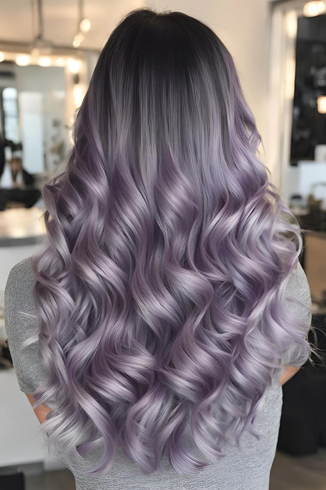 Smoky Lilac Hair