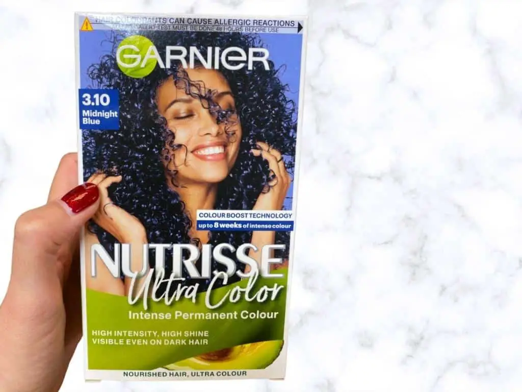 Garnier Nutrisse Ultra Color Midnight Blue Semi Permanent Hair Dye