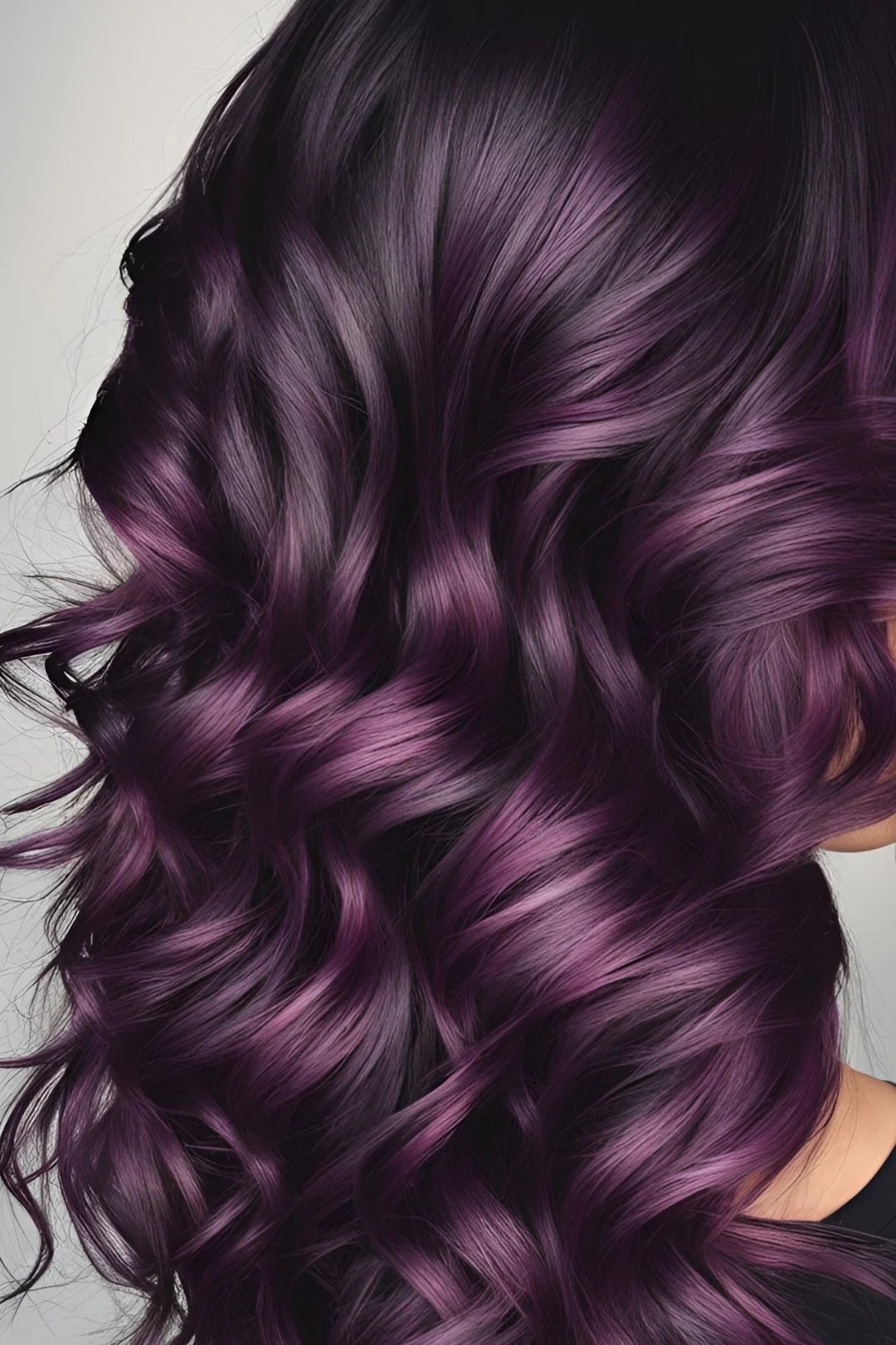 Midnight Orchid Hair