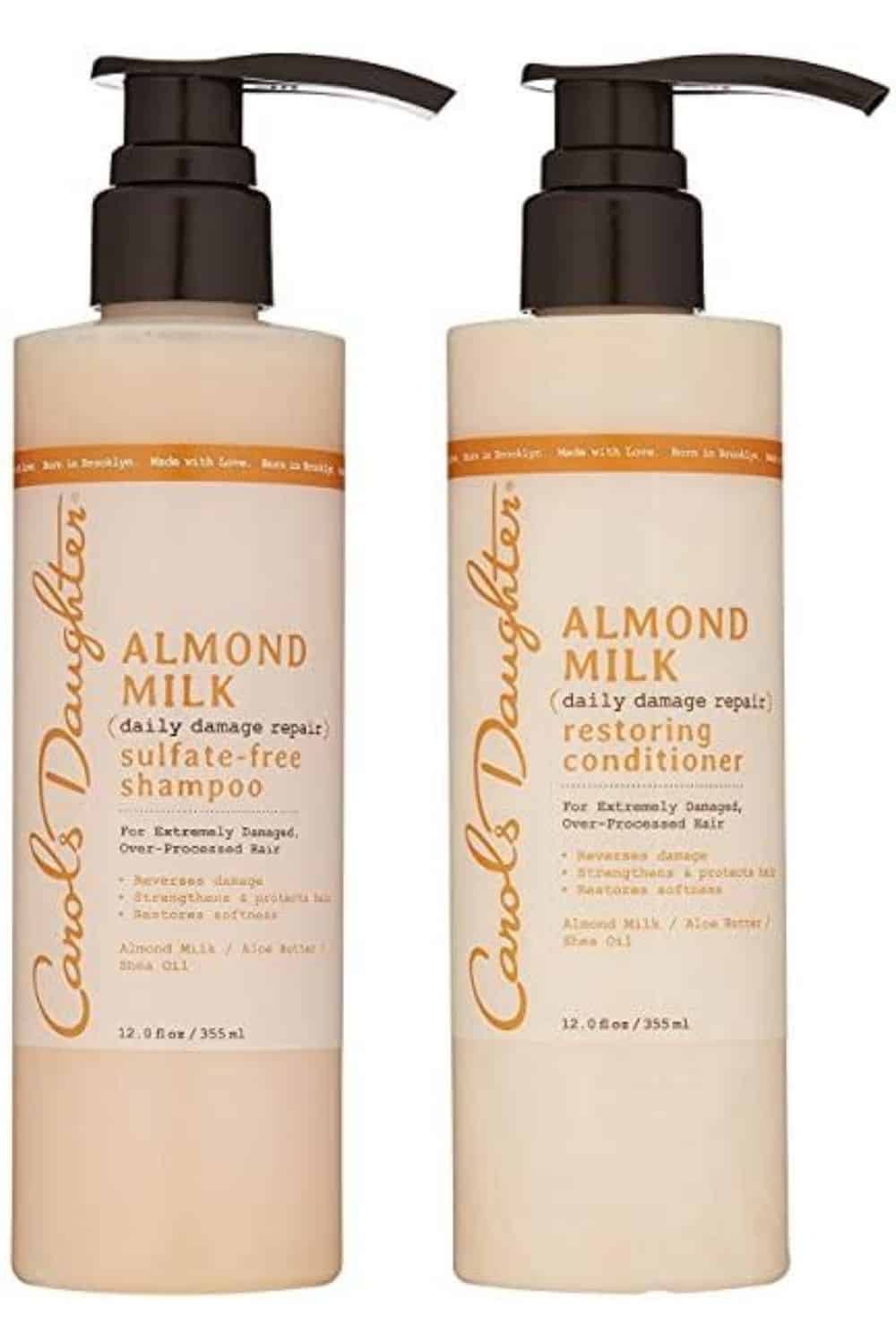 Carol’s Daughter Almond Milk Daily Damage Repair Shampoo and Conditioner Set