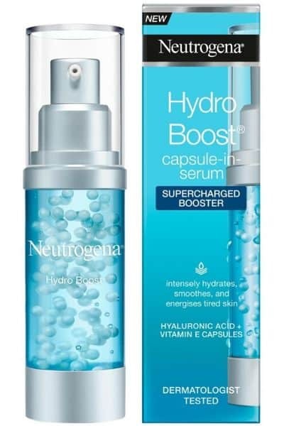 Neutrogena Hydro Boost Supercharged Serum with Hyaluronic Acid & Trehalose – For dry skin