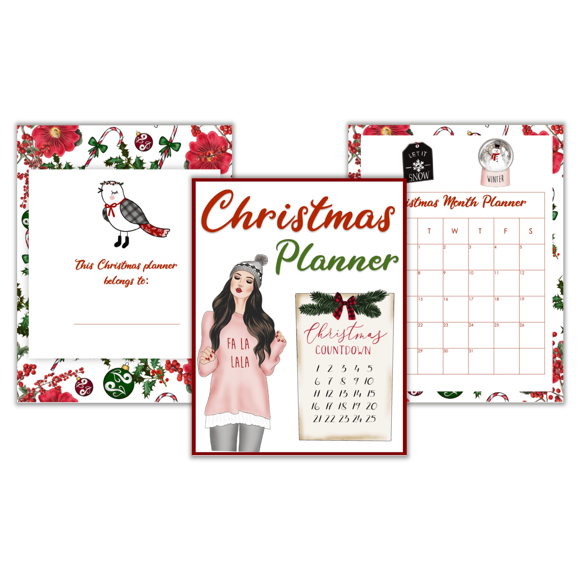 What Do I Get in my Christmas Planner?