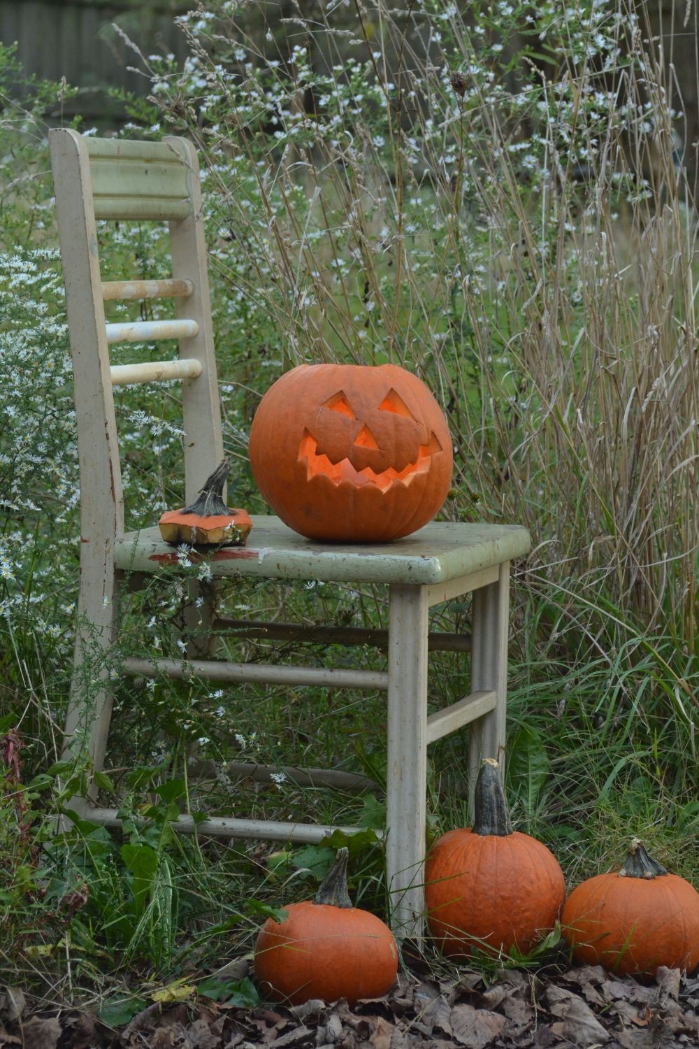 Pumpkin on a Chair