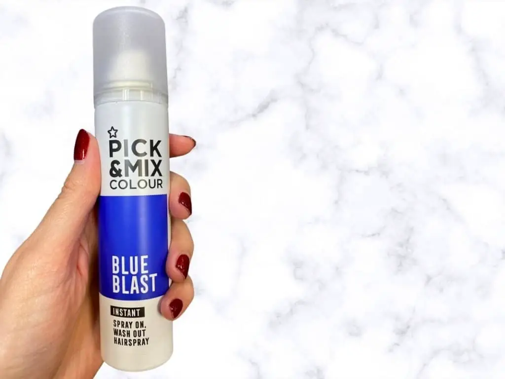 Pick & Mix Temporary Hair Colour Spray Blue