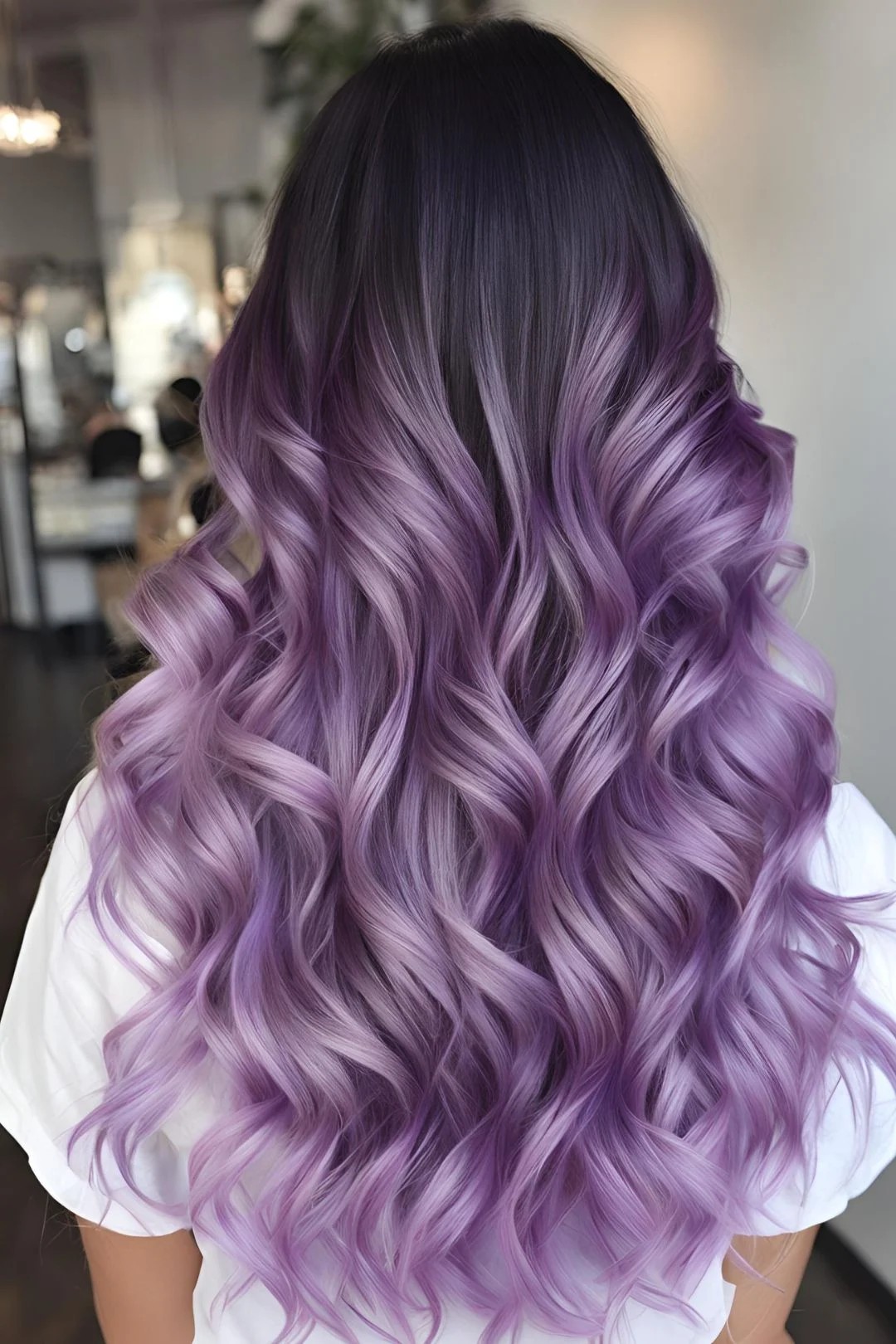 Bright Lavender Hair