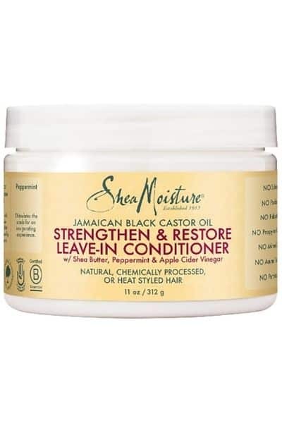 Shea Moisture Jamaican Black Castor Oil Strengthen/Grow and Restore Leave in Conditioner