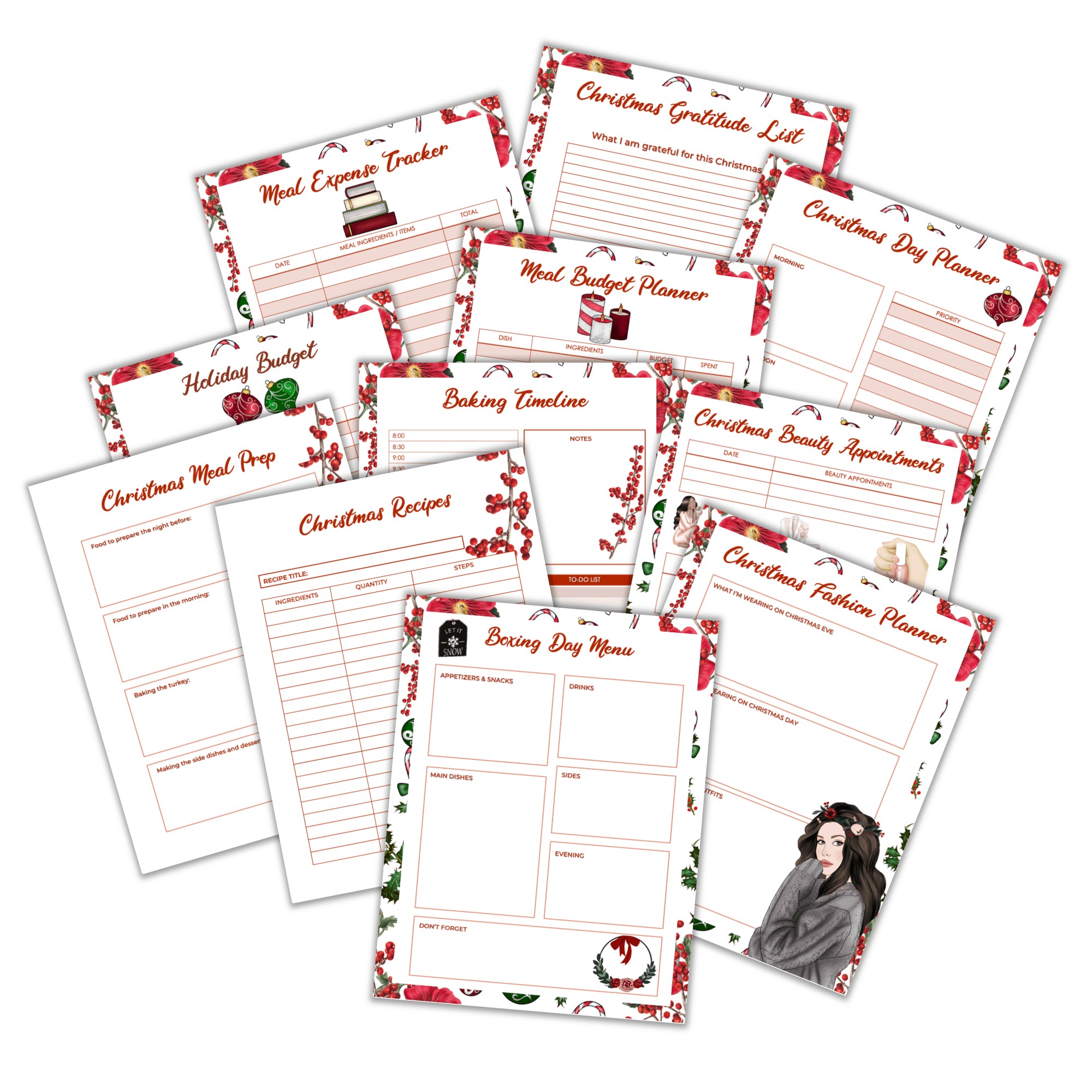 What Do I Get in my Christmas Planner?