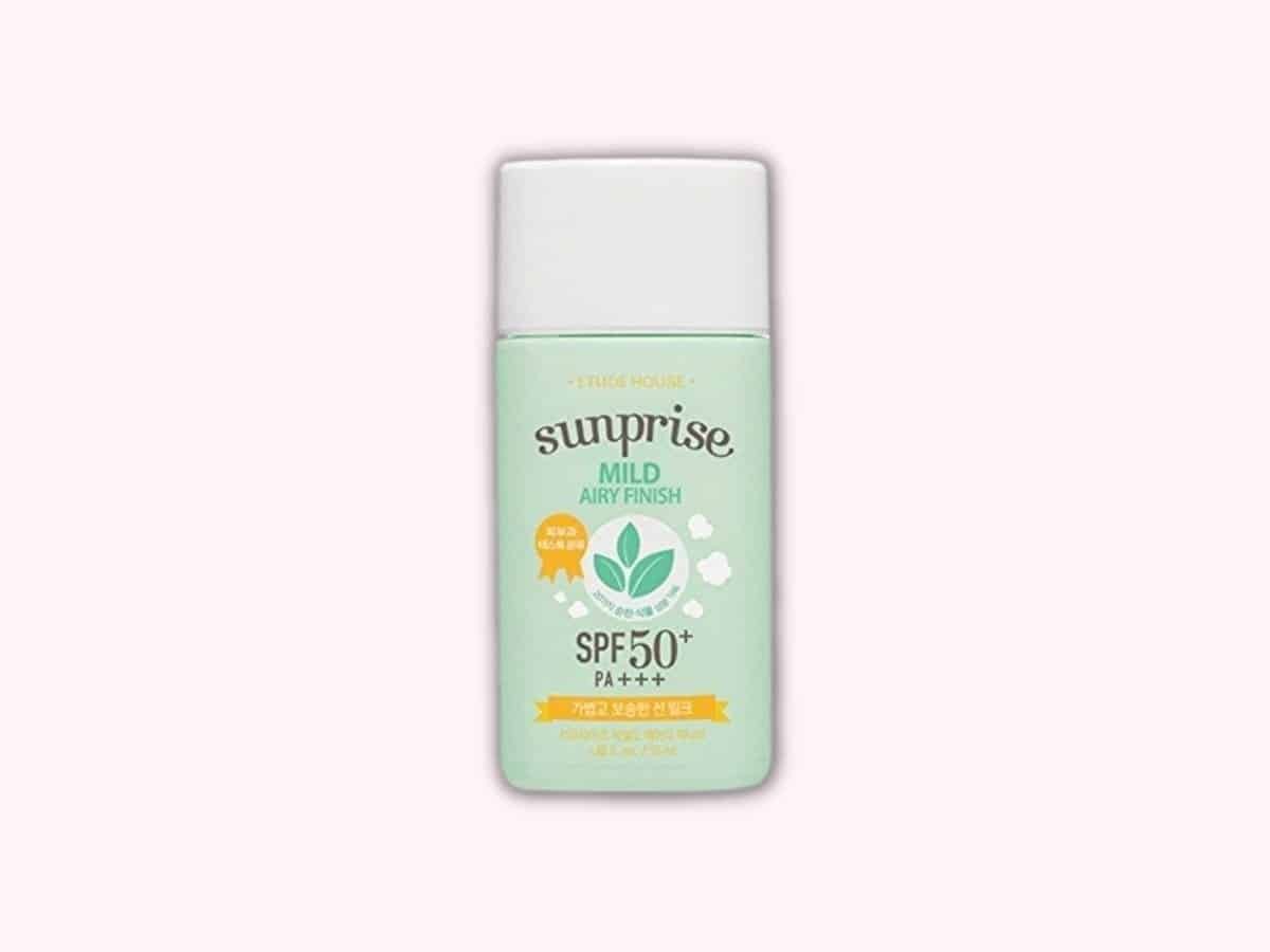 Etude House Sunprise Mild Airy Finish Sun Milk