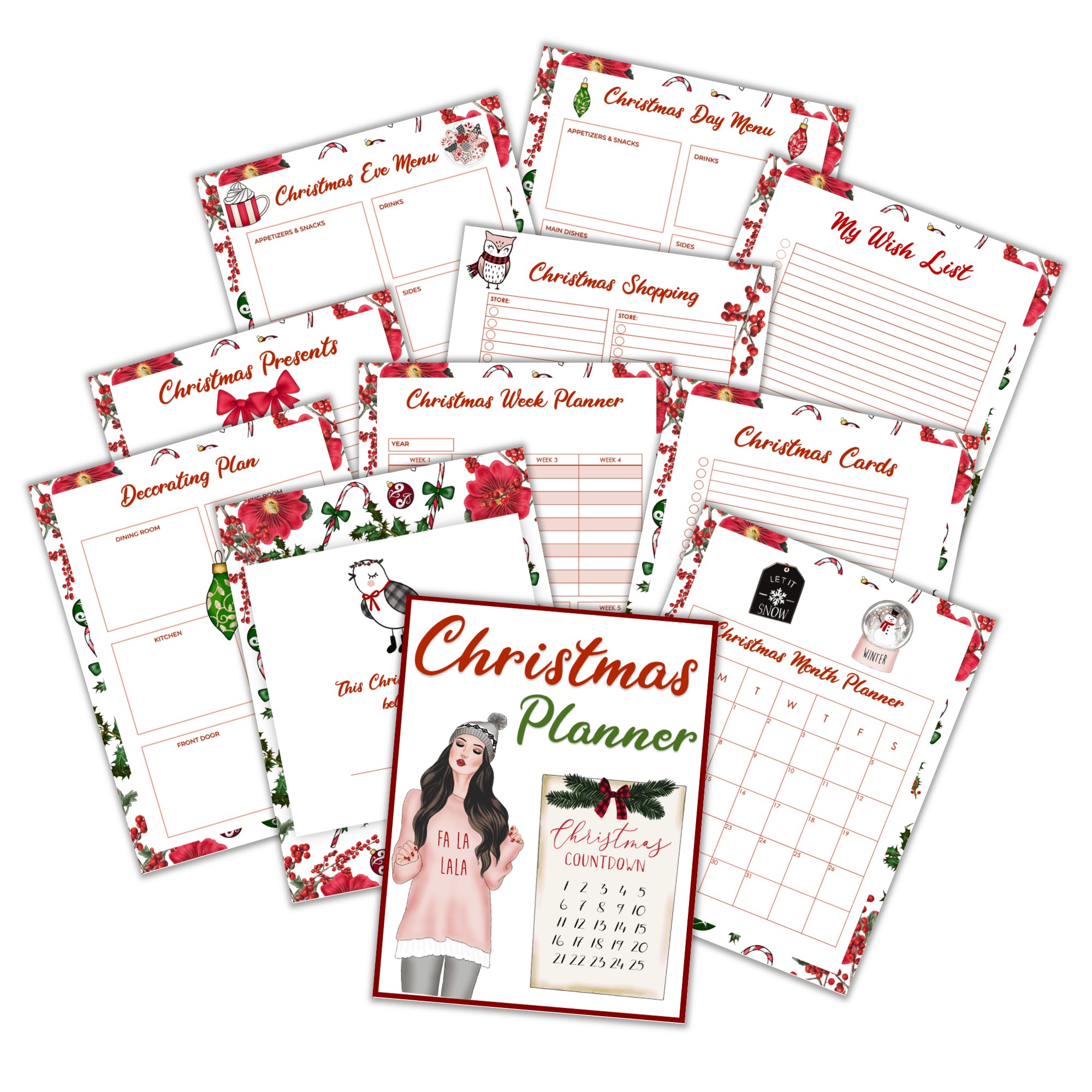 What Do I Get in my Christmas Planner?