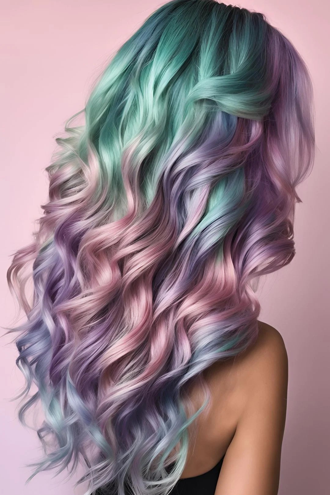 Unicorn Mane Hair