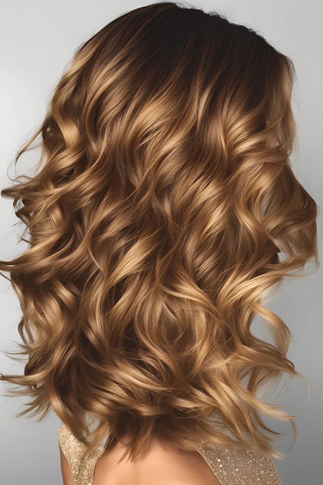 Golden Honeycomb Hair