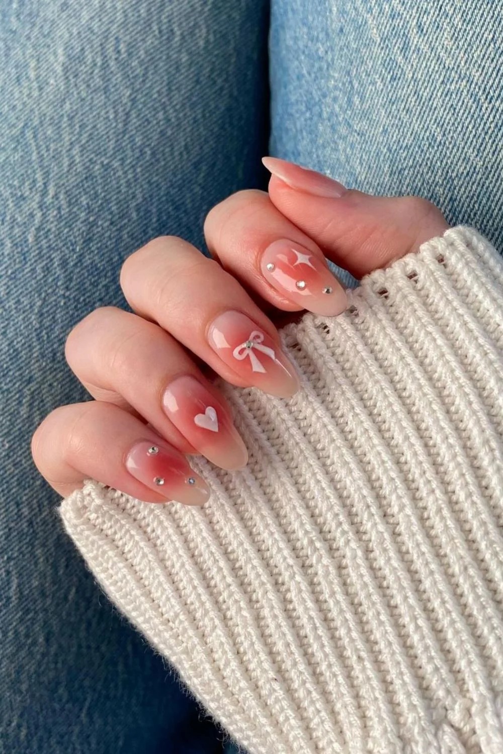 Chic Orange Sparkle